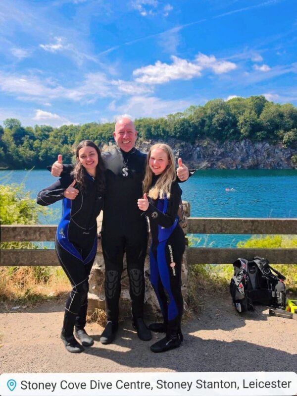 First open water dives