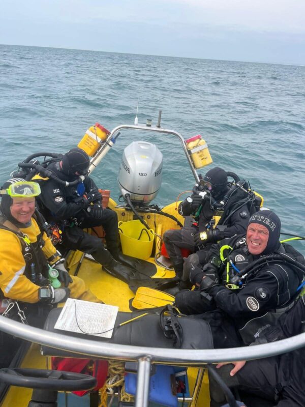 Rebreathers on the RIB